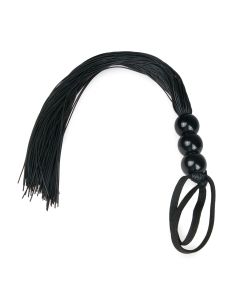 Black Silicone Whip