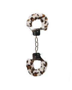 Furry Handcuffs - Leopard