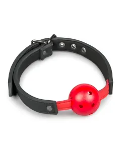 Ball Gag With PVC Ball - Red