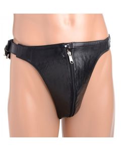 Spiked Leather Confinement Jockstrap