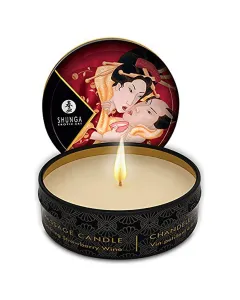 Shunga - Massage Candle Sparkling Strawberry/Romance 30 ml