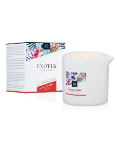 Exotiq Massage Candle Vanilla Amber - 200g