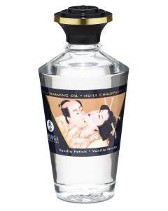 Shunga - Aphrodisiac Warming Massage Oil Vanilla Fetish - 100 ml