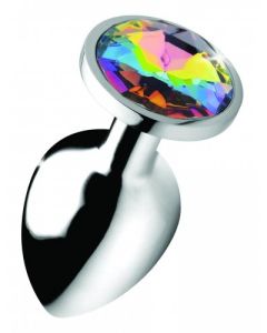 Rainbow Gem Butt Plug - Large