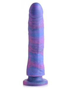 Magic Stick Silicone Dildo With Glitter - 24 cm