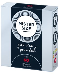 MISTER.SIZE 60 mm Condoms 3 pieces