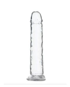 Crystal Addiction - Transparent Dildo - 18 cm