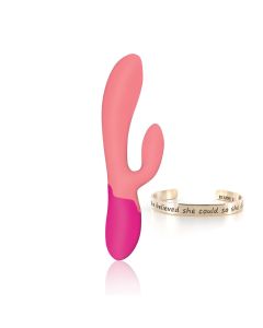 RS - Essentials - Xena Heating Rabbit Vibrator - Coral