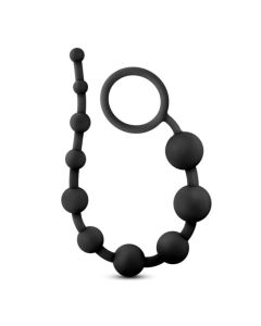 Anal Adventures Platinum - Silicone Anal Beads