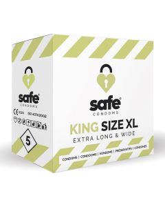 SAFE - Condoms - King Size XL - 5 pieces