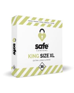 SAFE - Condoms - King Size XL - 36 pieces