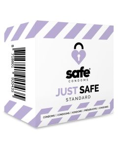 SAFE - Condoms With Silicone-Based Lubricant - Standard - 5 pieces