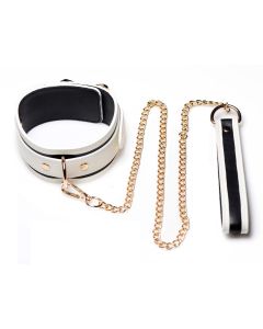 Kink in the Dark - Glow-In-The-Dark Collar With Belt
