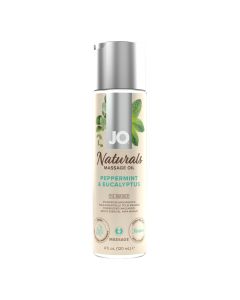 System JO - Naturals Massage Oil Peppermint And Eucalyptus - 120 ml