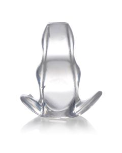 Clear View Hollow Anal Plug - Small