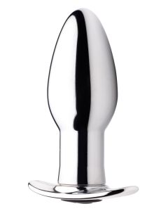 Chrome Blast Rechargeable Butt plug with Remote Control - Small