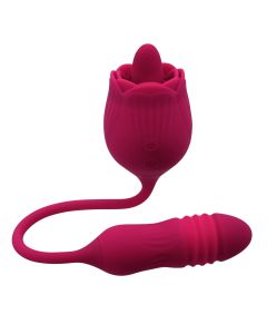Evolved - Wild Rose Tong Vibrator - Red