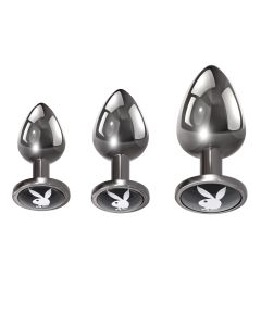 Playboy - Pleasure 3 Ways Anal Plug Set