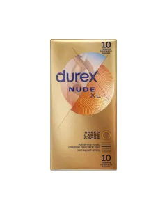 Durex Condoms Nude XL - 10 pcs