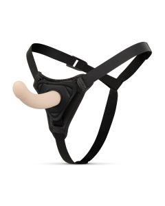 Strap-On Dildo with Harness - Curved