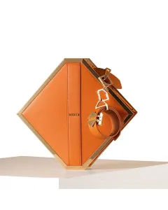 LOCKINK - Mysterious Square Kink Bag - brown