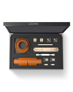 LOCKINK - Teasing & Impact-Play Set - brown