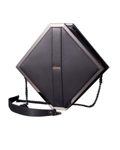 LOCKINK - Mysterious Square Kink Bag -  black