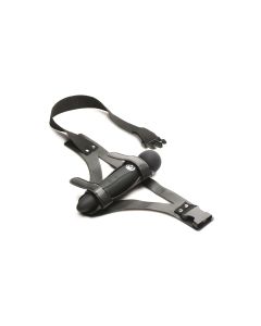 XR Brands - Thunder Strap Wand Thigh Harness - Black