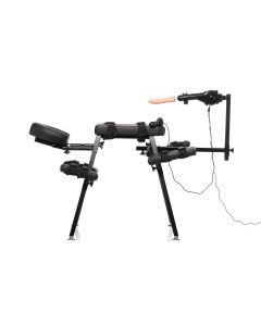 XR Brands - Obedience Bench with Sex Machine - Black