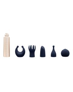 Pillow Talk - Secrets Choices 6 Piece Mini Massager Set Navy