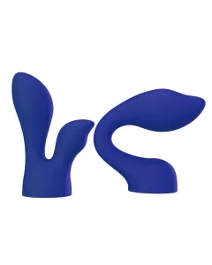 PalmPower - PalmSensual Wand Massager Attachments - Blue