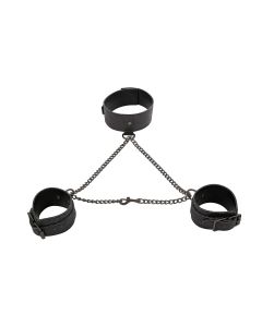 Sportsheets - Sex & Mischief Shadow Sparkle Collar and Cuff Set