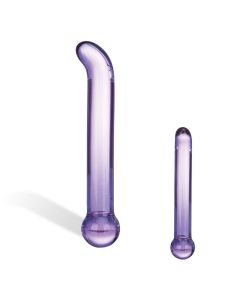 Glas - Purple Glazen G-Spot Tickler