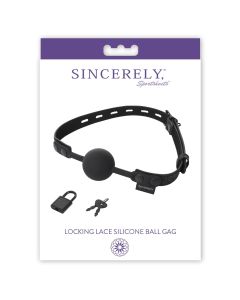 Sportsheets - Sincerely Locking Lace Silicone Ball Gag