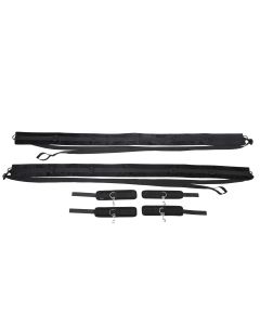SPORTSHEETS – No Matter Where Bondage Restraint System – Black