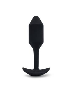 B-Vibe - Vibrating Snug Plug 2 (M) Black