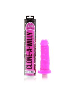 Clone-A-Willy - Kit Glow-in-the-Dark - Hot Pink