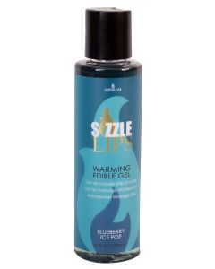 Sensuva - Sizzle Lips Warming Edible Gel Blueberry Ice Pop 1
