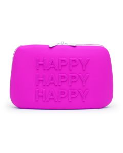 Happy Rabbit – HAPPY Storage Zip Bag – Large Purple