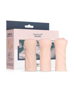 Friend With Benefits - Set of 3 Masturbators