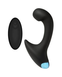 Doc Johnson - OptiMALE Vibrating P-Curve - Black