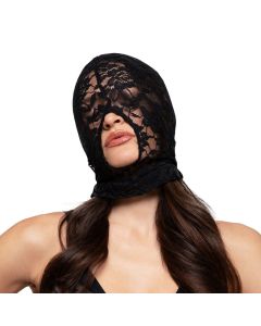 Bedroom Fantasies - Lace BDSM Mask - Black