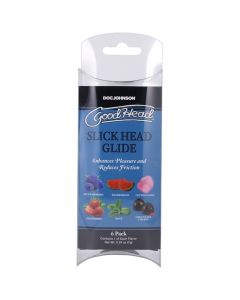 Doc Johnson - GoodHead Slick Head Glide - 6 Pack