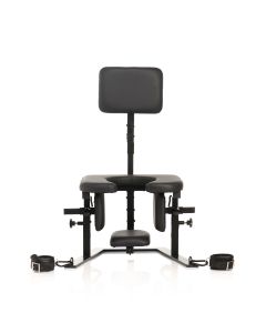 XR Brands - Pleasure Throne Oral Sex Chair - Black