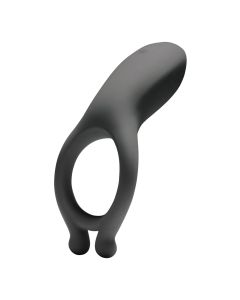 Doc Johnson - OptiMALE Rechargeable Vibrating C-Ring - Black