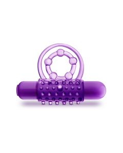Blush - Play With Me The Player Vibrating Double Strap Cock Ring