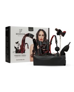 Bedroom Fantasies - Crimson & Ebony - 8 Piece Luxury Set