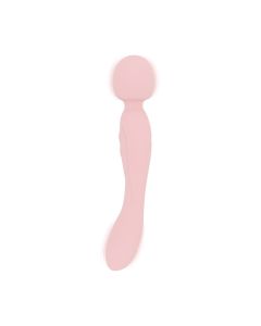 Good Vibes Only - Simi - Double Sided Wand Vibrator - Pink