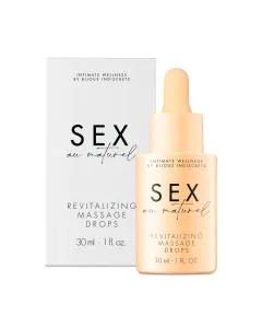 Bijoux Indiscrets – SEX AU NATUREL Revitalizing Intimate Massage Drops – 30