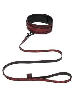 Fifty Shades of Grey – Sweet Anticipation Collar & Lead – Red